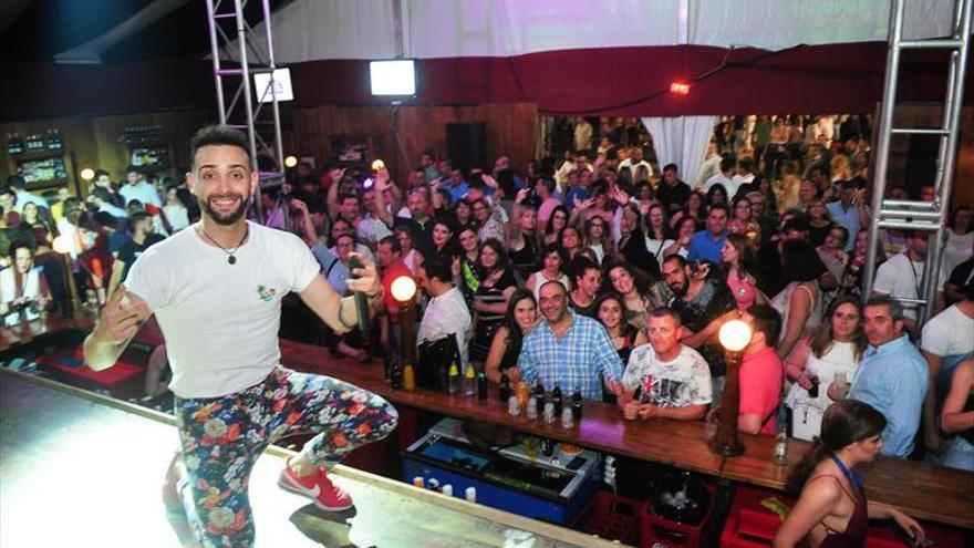 El ferial de Plasencia revivió el sábado noche