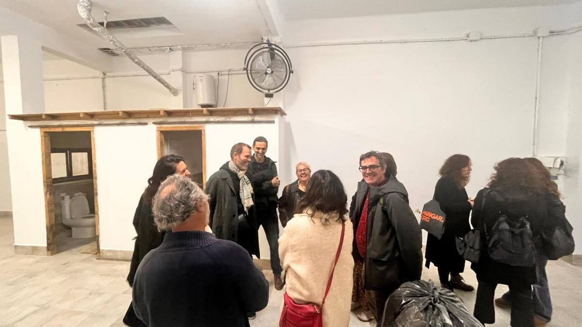 El projecte de rehabilitació i equipament d’espais de producció artística.