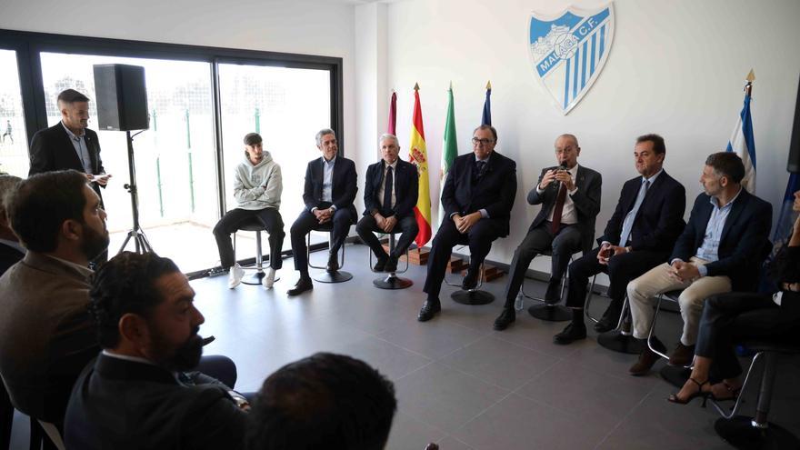 Políticos, directivos del Málaga CF y jugadores reaccionan a la nueva ciudad deportiva