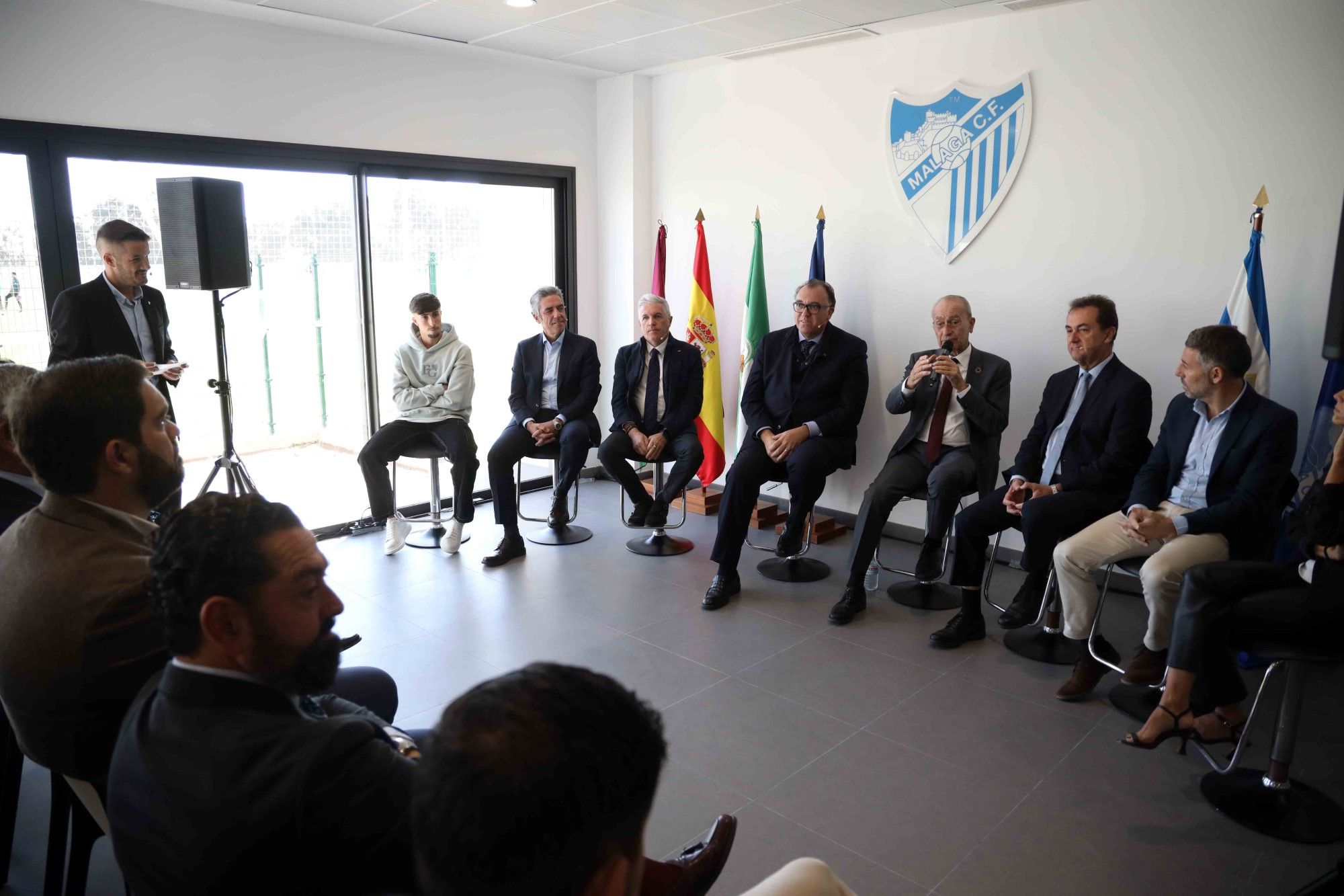 El Málaga CF inaugura su anhelada ciudad deportiva