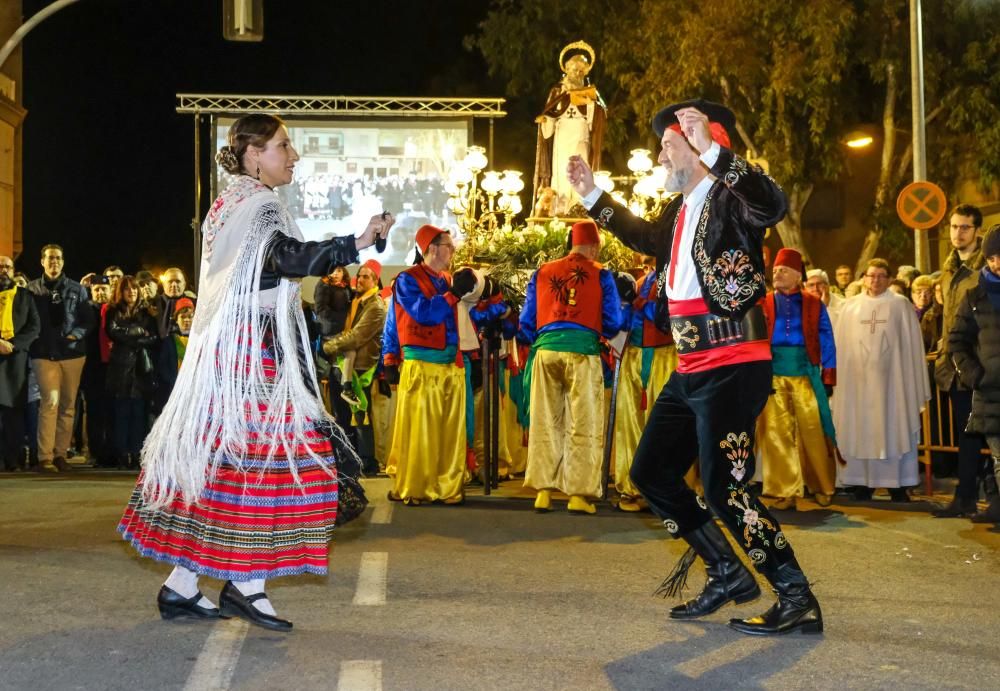 Celebración de San Antón en Elda