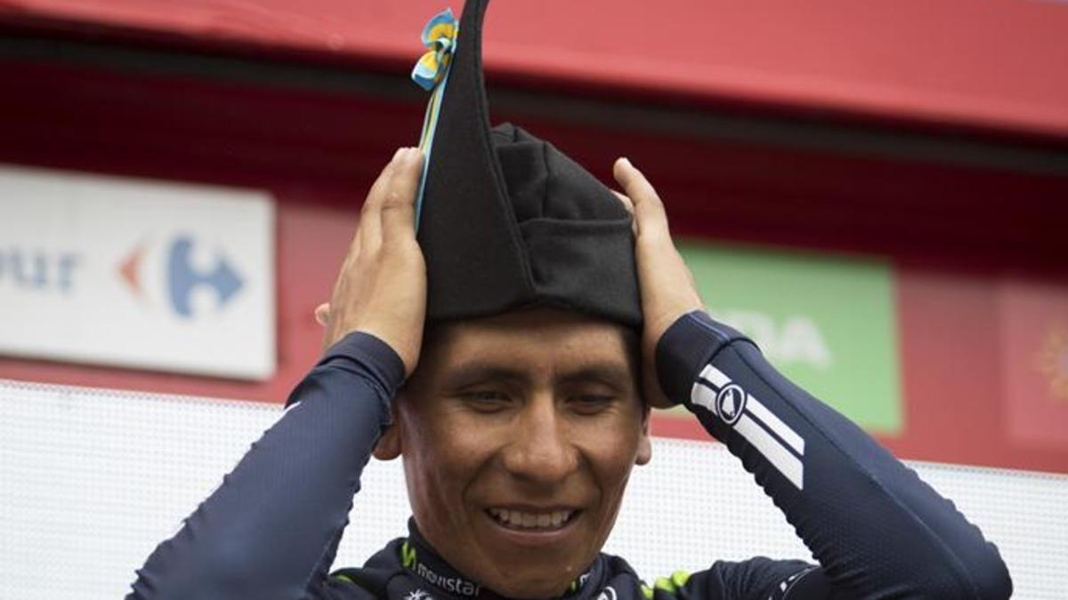 Nairo Quintana destacó la importancia de su victoria en los Lagos de Covadonga