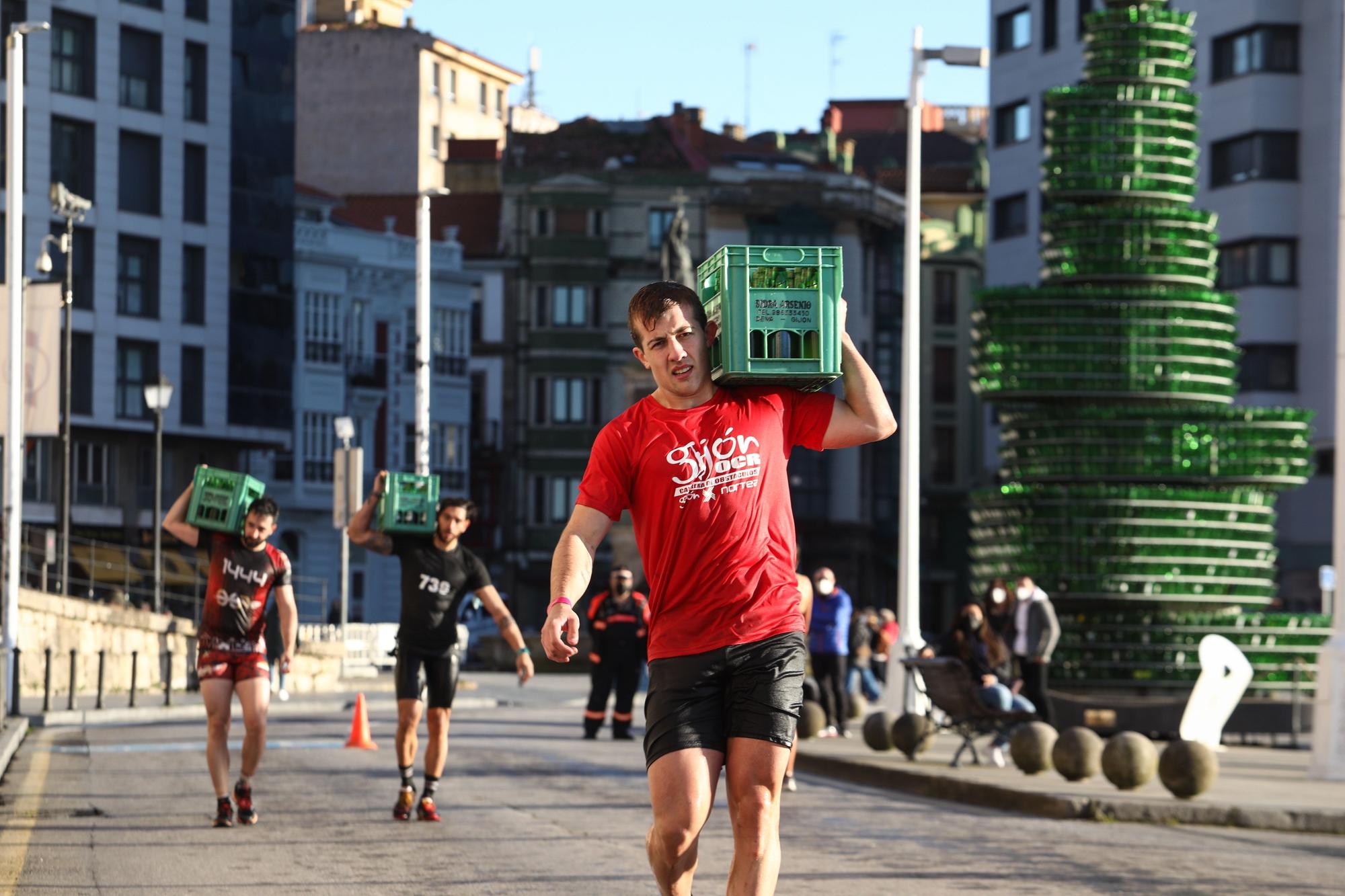 En imágenes: así fue la “Culomoyao Race” disputada en Gijón