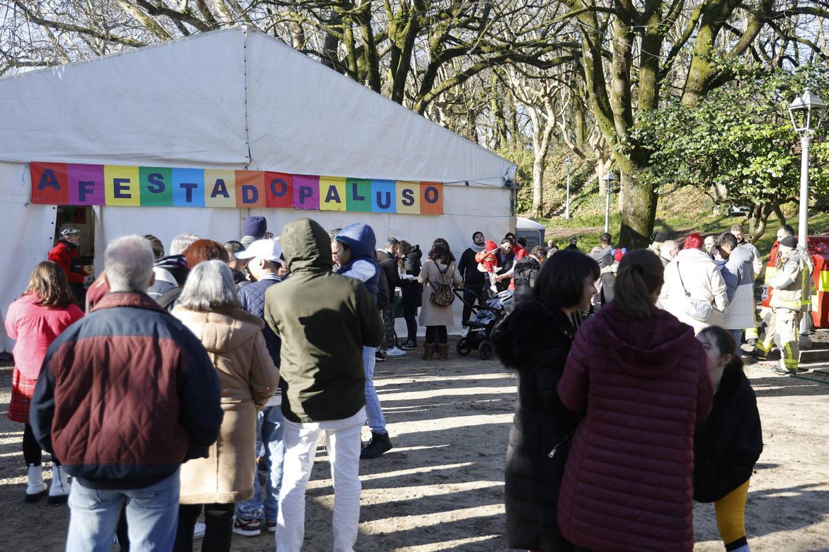 Emoción desbordante en la fiesta del Paluso