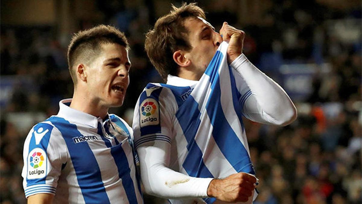 La Real Sociedad consiguió su primera victoria de la temporada en Anoeta