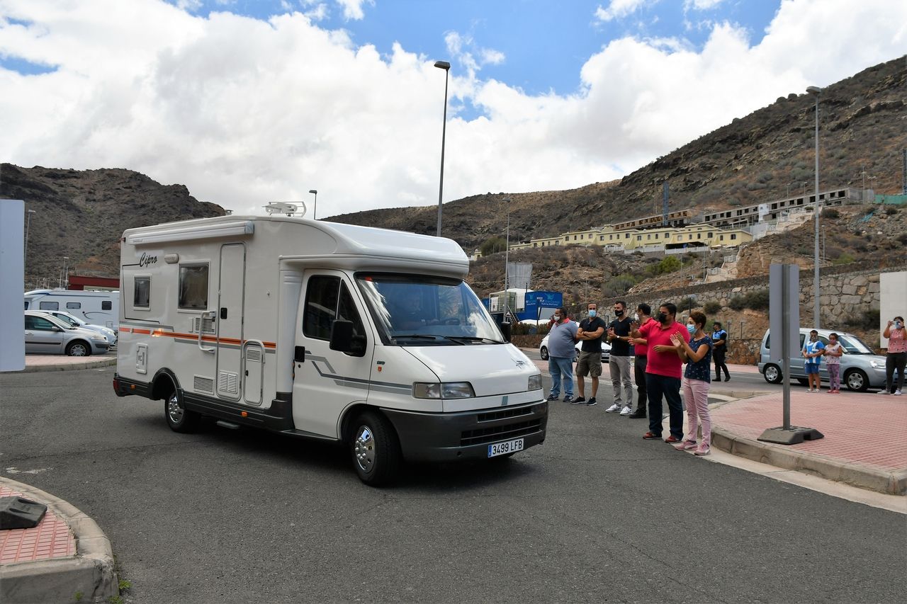 Nueva área para autocaravanas en Mogán