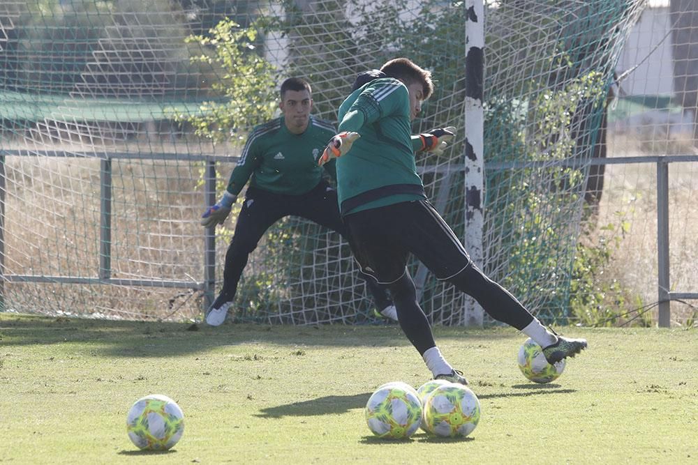 Primer entrenamiento de Raúl Agné con el Córdoba CF