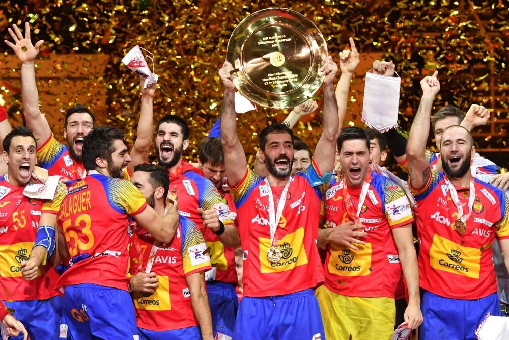 España, campeona de Europa de balonmano