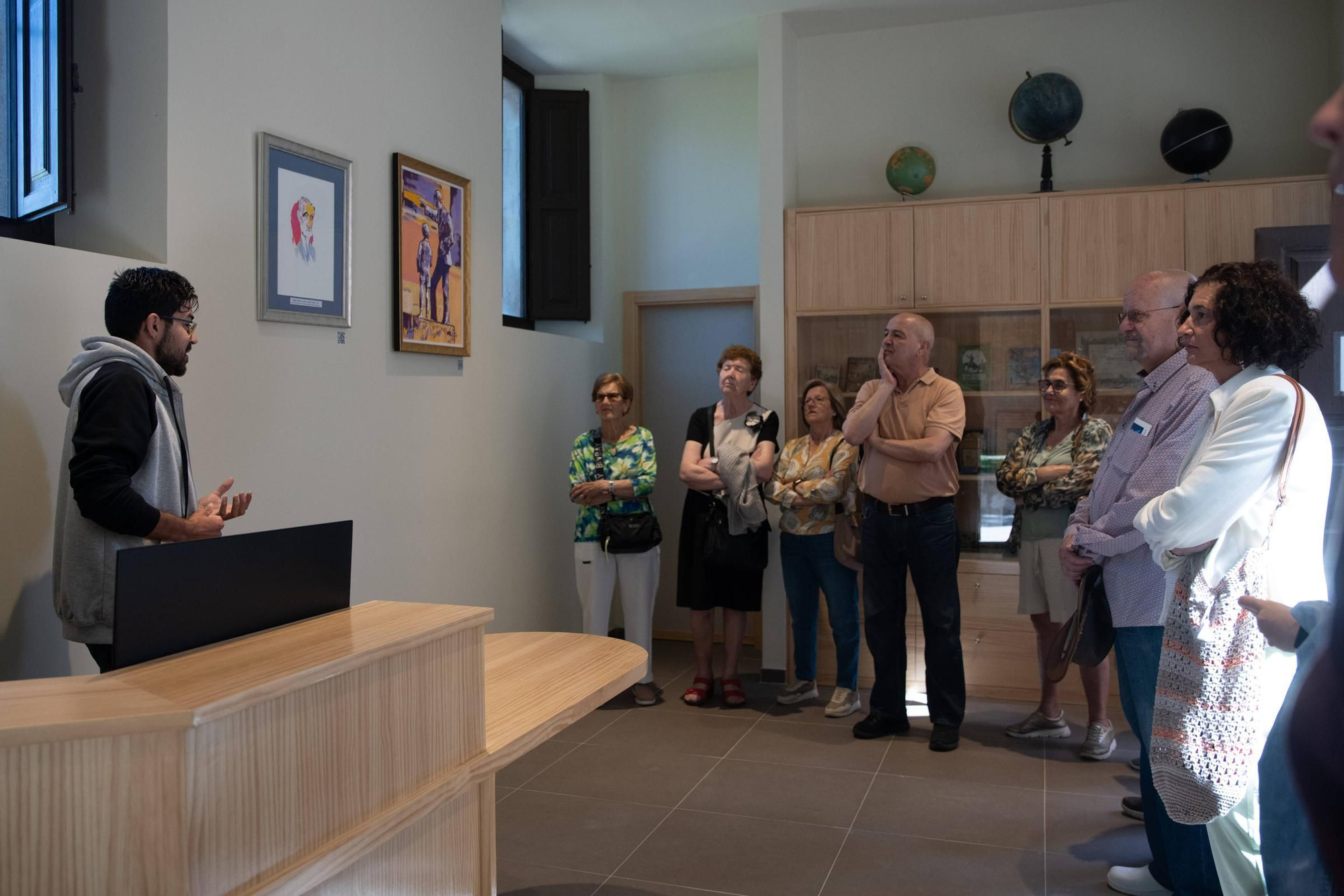 Visita de AFA Zamora al Museo Pedagógico