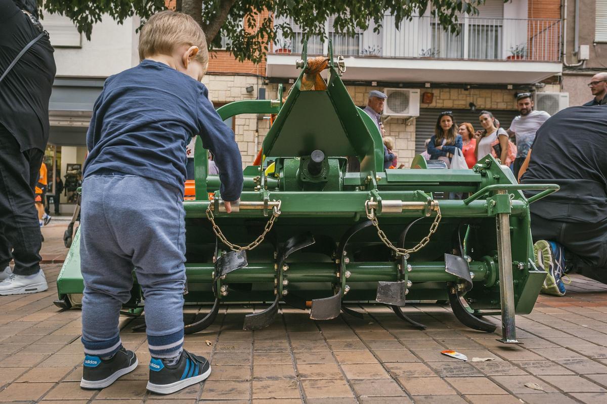 La Fira de Tots Sants de Cocentaina cuenta con una zona de atracciones para los pequeños de la casa.