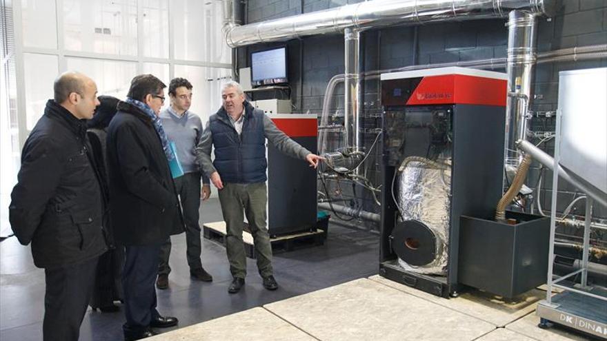 La instalación de calefacción de biomasa crece un 27% en Aragón
