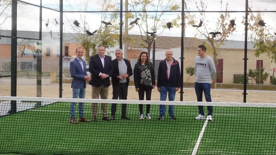 Fresno de la Ribera ya tiene pista de pádel