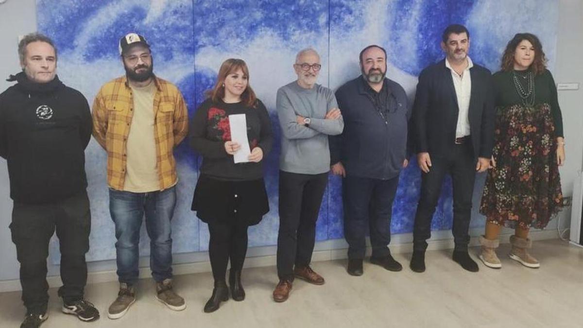 Representantes de las industrias culturales de Baleares.