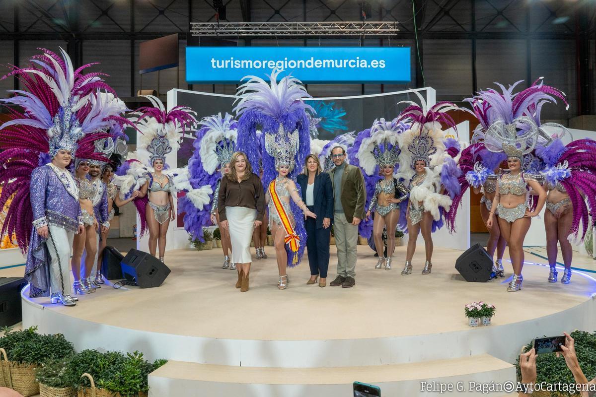 Presentación del Carnaval de Cartagena en Fitur 2025.