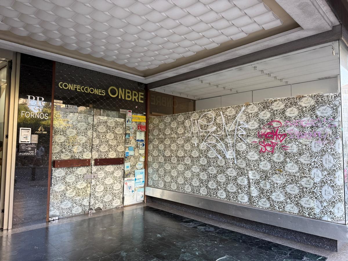 Confecciones Onbre, comercio histórico cerrado