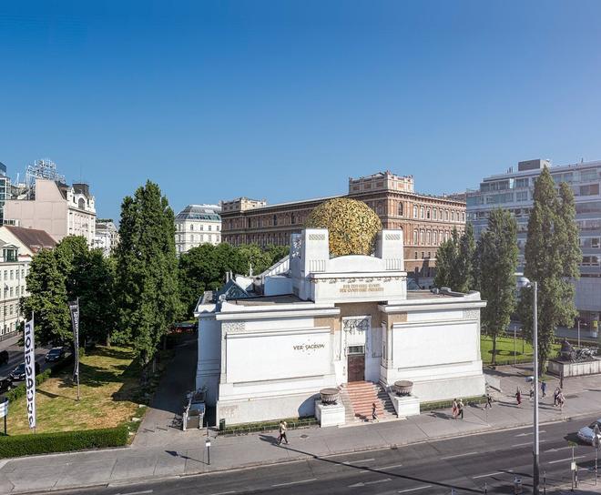 Cafés Viena edificio Secession