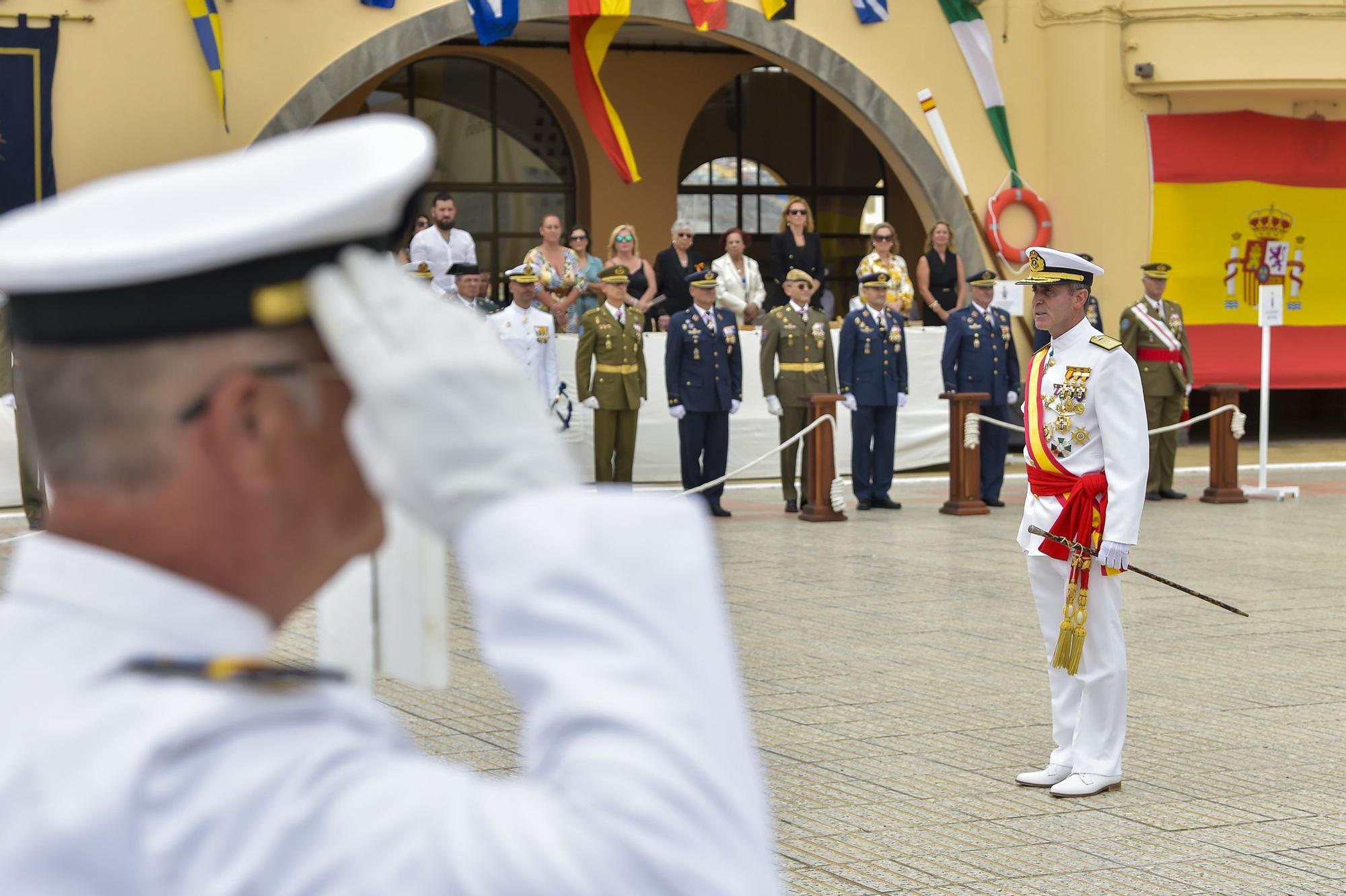 La Armada honra a su patrona, La Virgen del Carmen, en la Base Naval