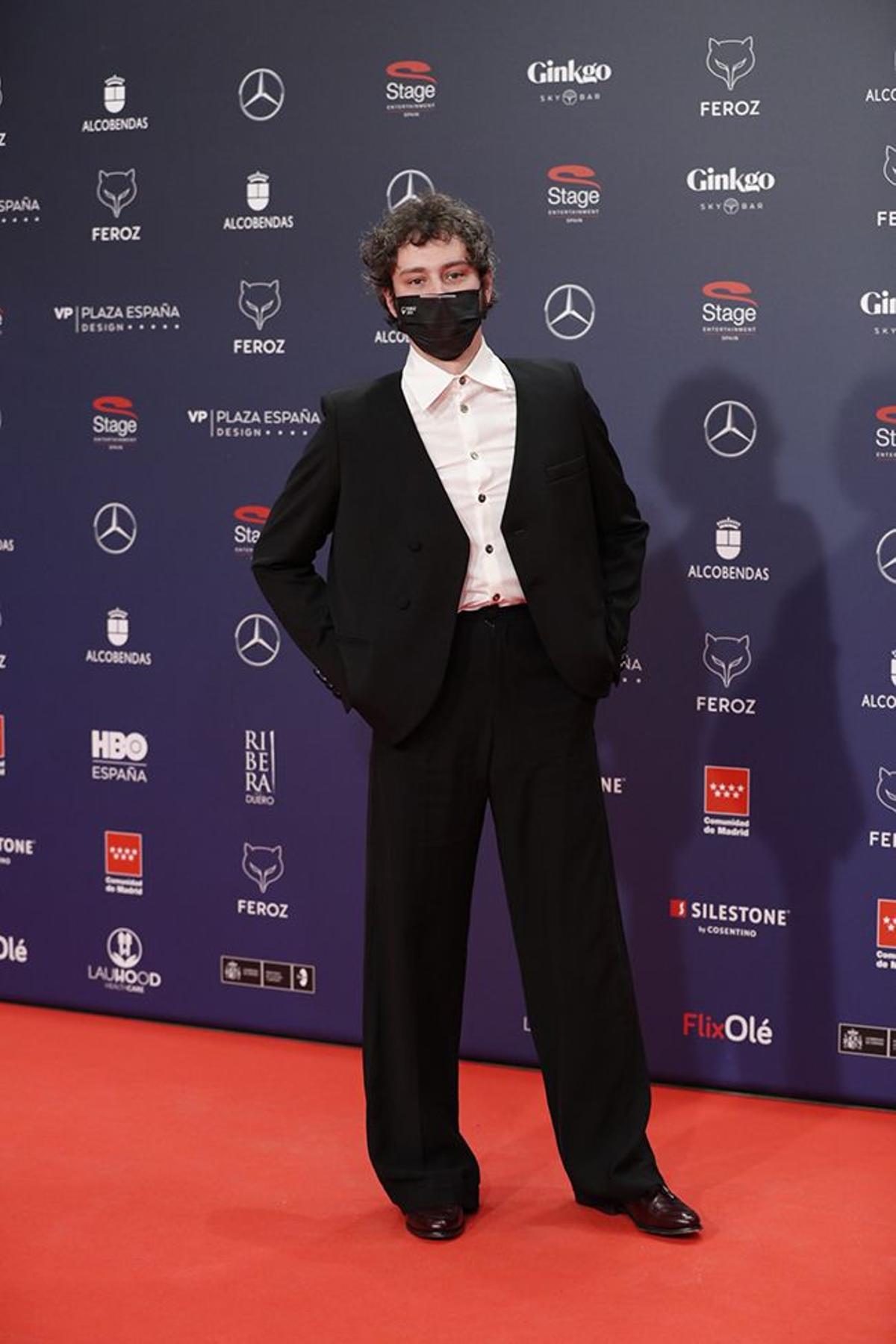 Alex de Lucas en los premios Feroz 2021