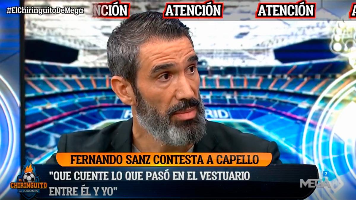 Fernando Sanz contesta a Capello