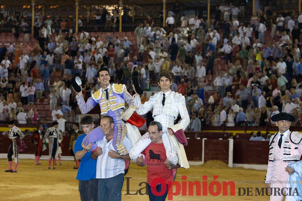 Segunda corrida de la Feria Taurina de Murcia (Castella, Manzanares y Talavante)