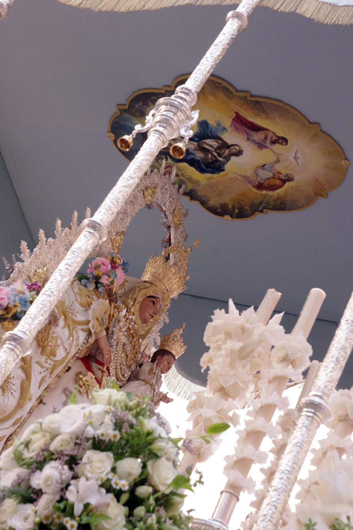 Fotos de la procesión de Araceli por el Centro de Málaga