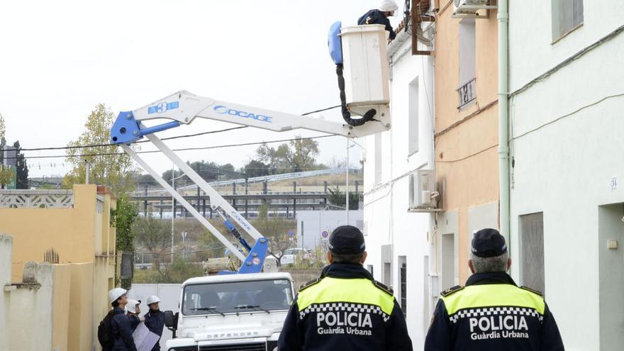 Control de frau elèctric al barri de Sant Joan