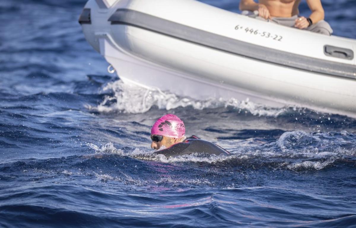 Uno de los nadadores de la última edición de la Ultraswim. | CNSE