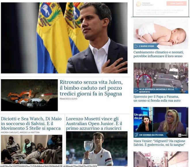 Así recoge la prensa internacional la tragedia de Julen