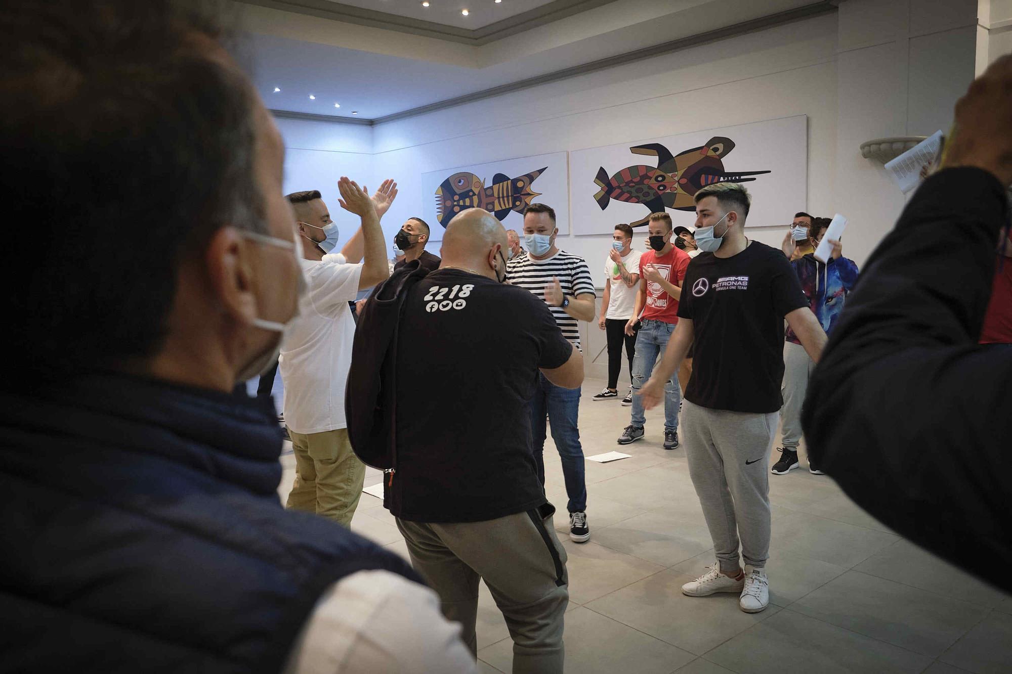 Triqui-Traques inaugura los ensayos en el espacio común del Parque Marítimo.