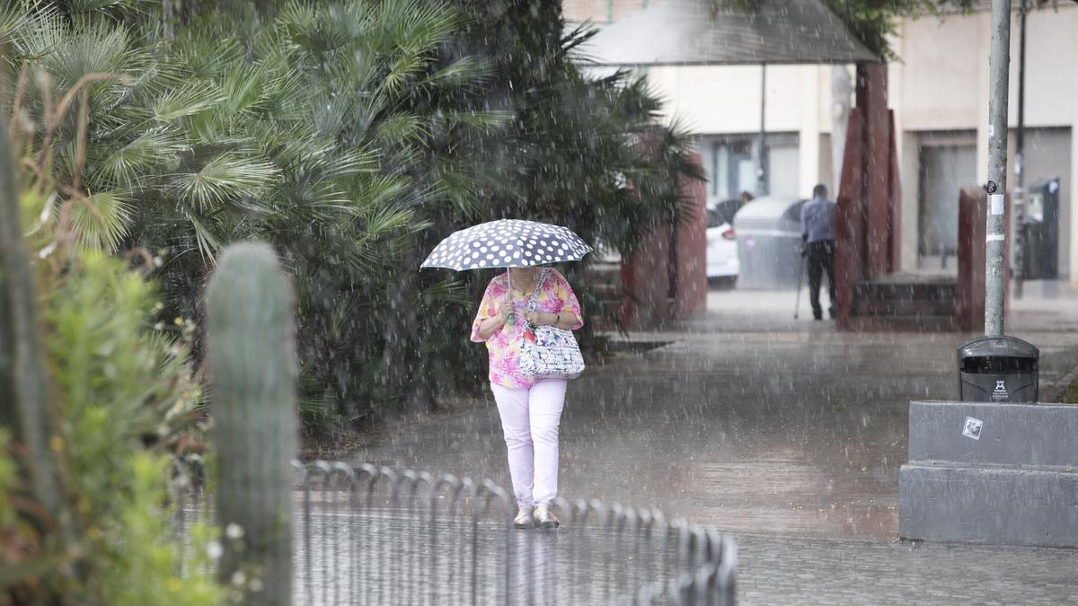 Alerta naranja por lluvias este sábado en Ibiza
