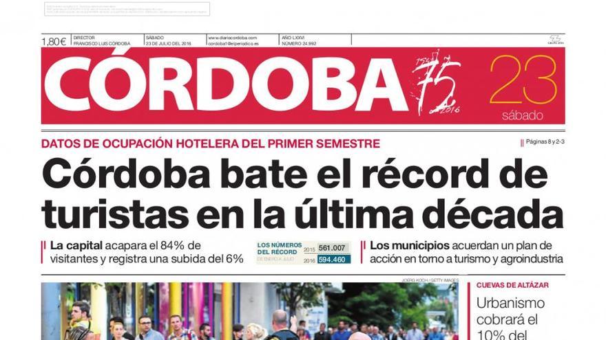 La portada de CÓRDOBA