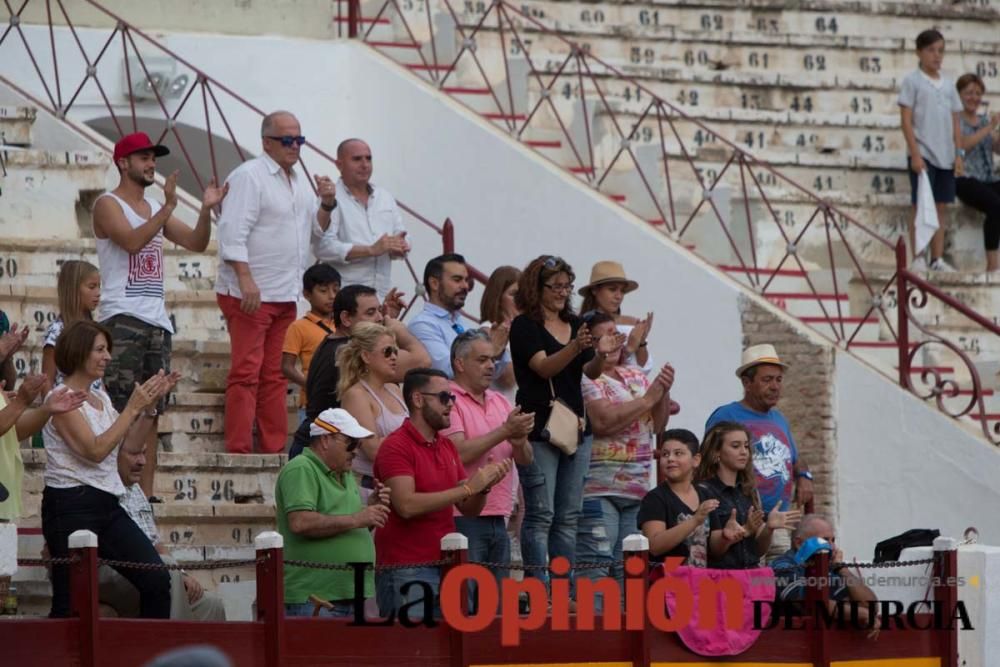 Ambiente en la Condomina durante la novillada de l