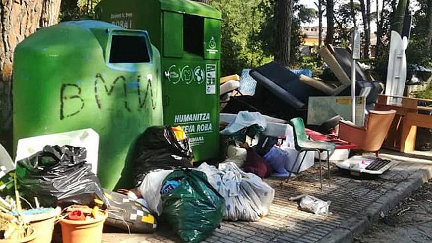 Un punt de recollida, el 25 de juny.