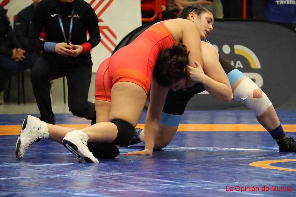 Los deportistas murcianos en el Campeonato de España de lucha