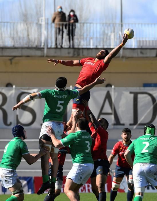 España - Portugal del Europeo de Rugby