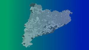 Elecciones en Cataluña: mapa por municipios.