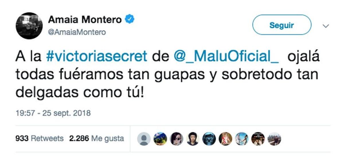 La respuesta polémica de Amaia Montero para Malú