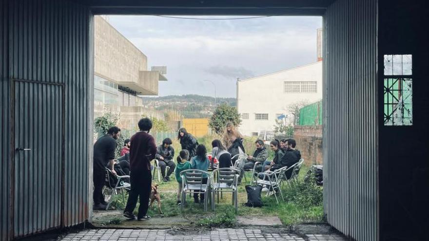 Integrantes de la asociación cultural Liceo Mutante.   // L. MUTANTE