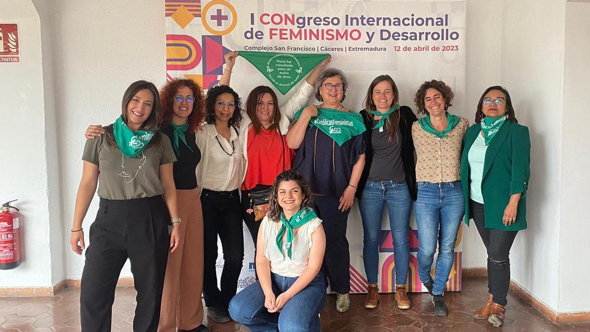 Participantes en el I Congreso Internacional de Feminismo y Desarrollo.