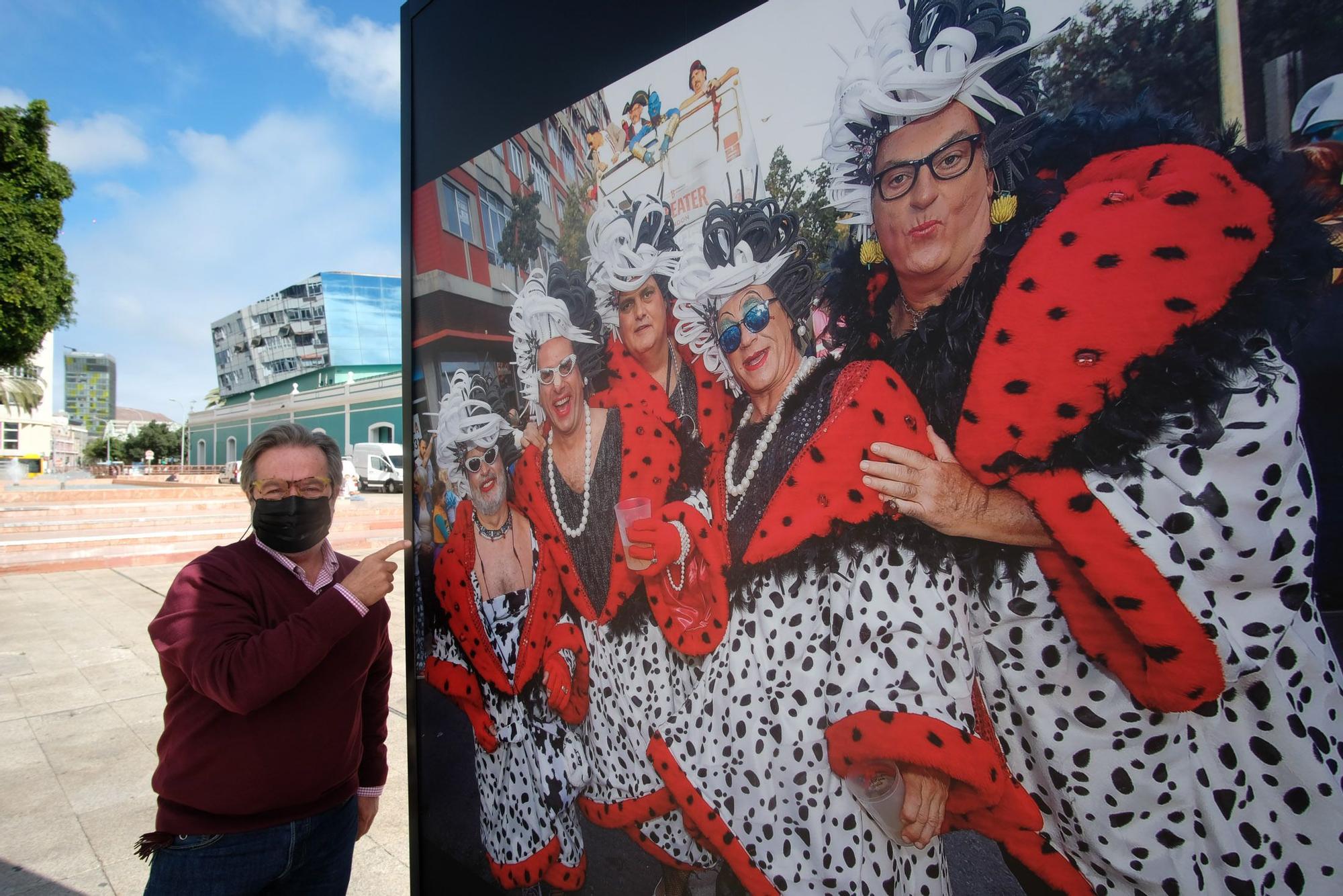 Exposición con fotos del Carnaval en el Parque Santa Catalina