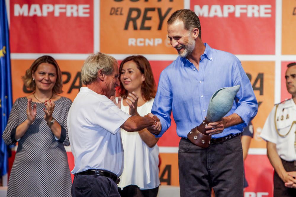 Entrega de trofeos de la Copa del Rey Mapfre