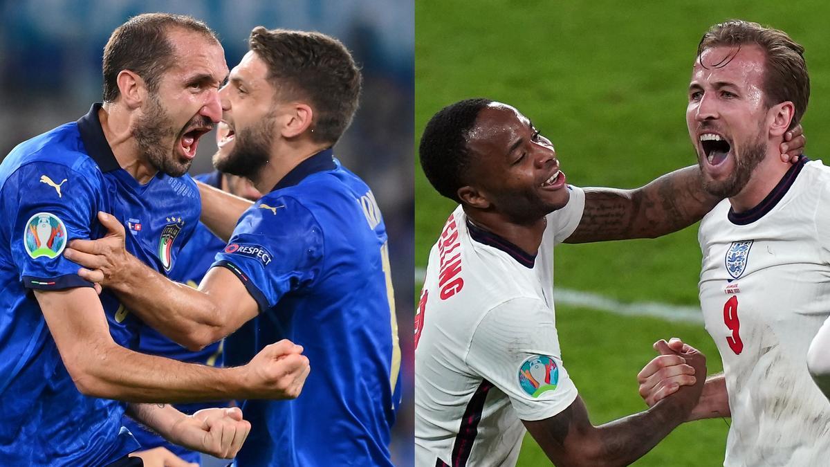 La final de la Eurocopa entre Italia e Inglaterra se juega este domingo.