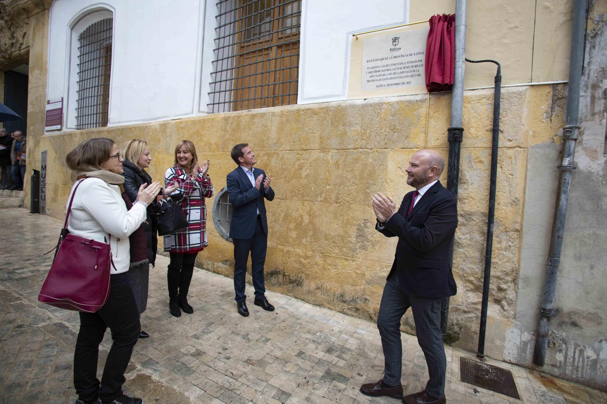 Xàtiva conmemora el bicentenario de su provincia