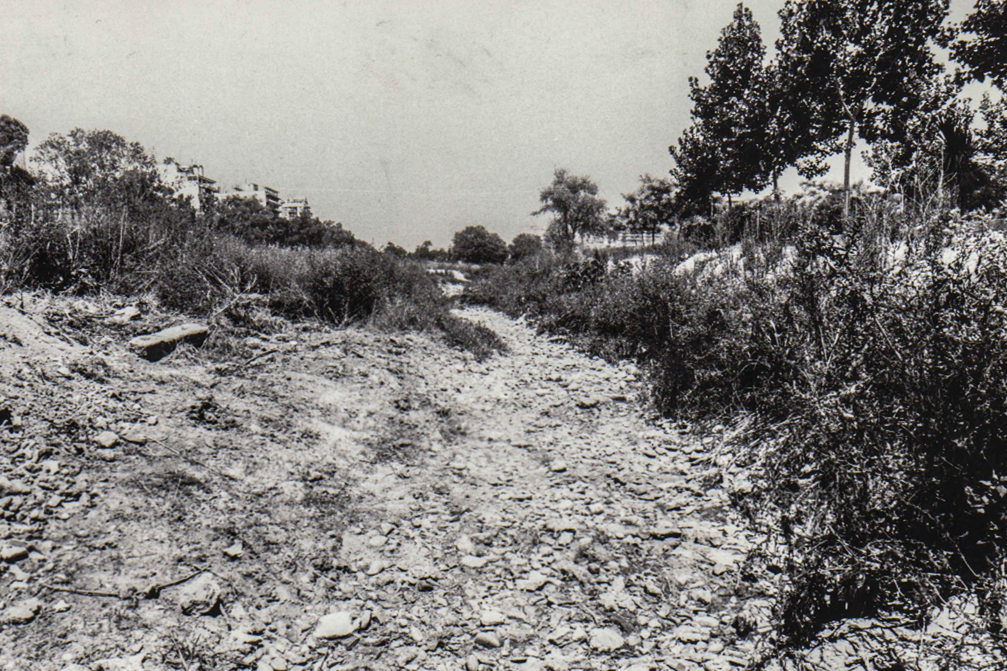 Así era el rio Turia en València antes de convertirse en un jardín