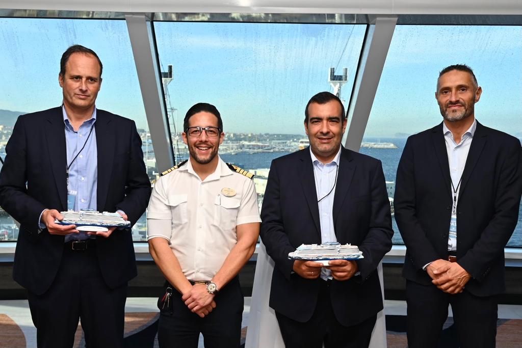 Estreno en Vigo del crucero con sello de Katy Perry