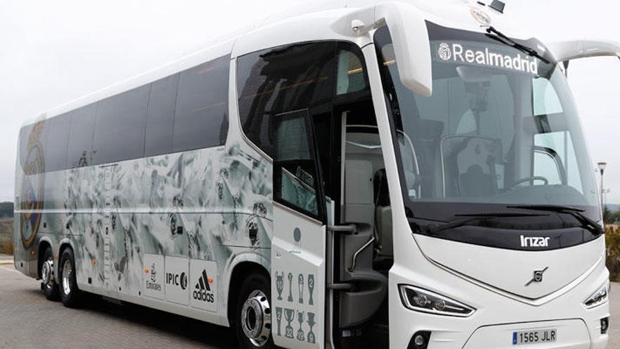 L&#039;autobús oficial del Real Madrid