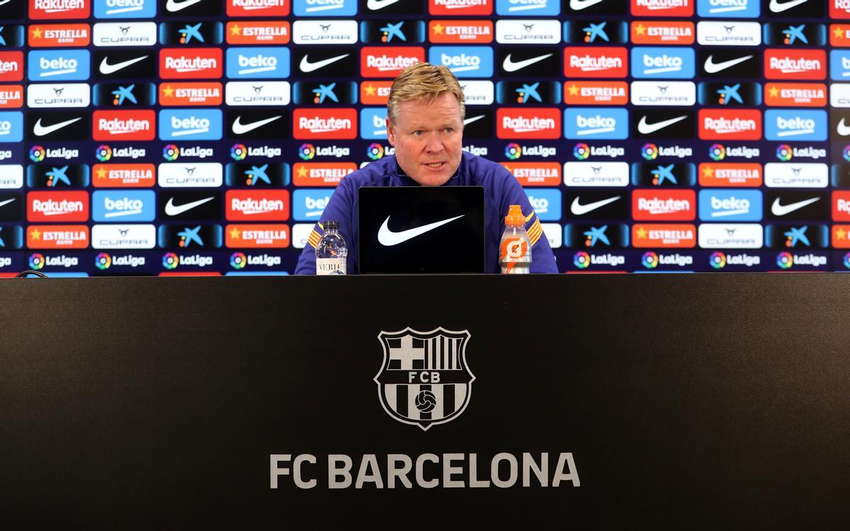 Koeman: 70 dies amb Bartomeu, 100 sense president