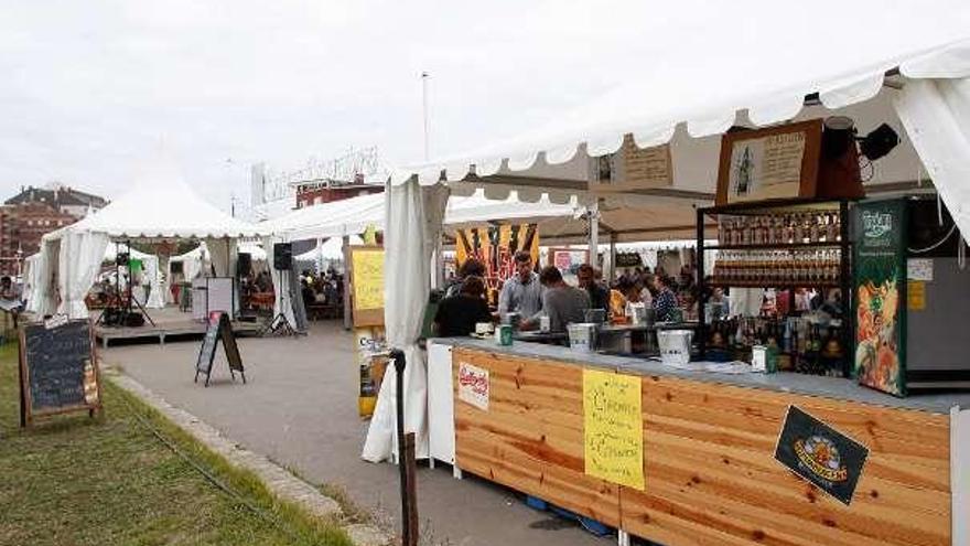 Una pasada edición del Festival de la Cerveza de Salinas.