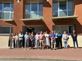 Benavente guardó un minuto de silencio en memoria de Mónica, víctima de violencia de género