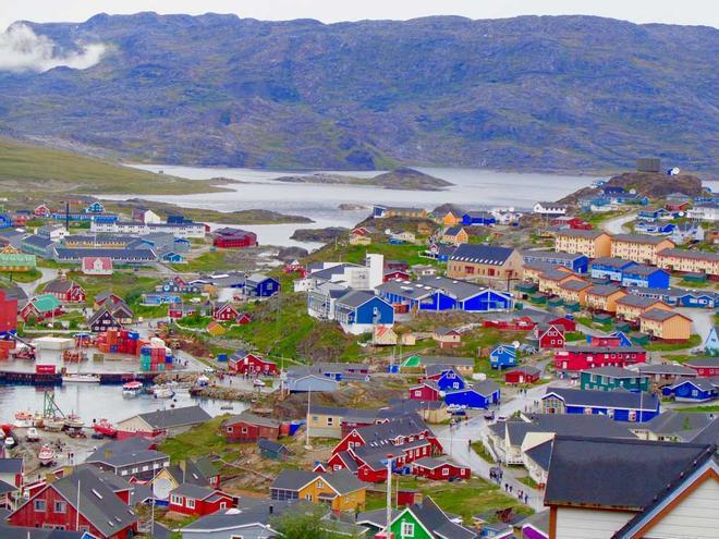 Qaqortoq en Groenlandia